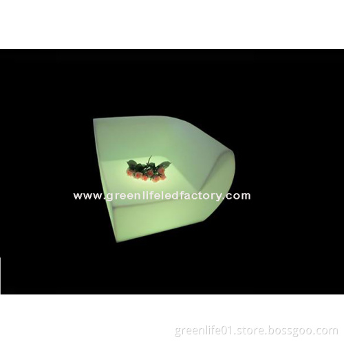 16 Color Changing, Illuminated LED Furniture, Bar Sofa, Plastic LED Chair
